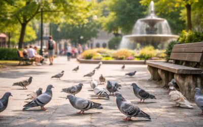 ¿Qué ocurre cuando la presencia de aves empieza a afectar a un espacio público?